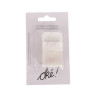 SACHET DE 6 / RALLONGE SOUTIEN-GORGE BLANC 30 MM. * 100 MM.